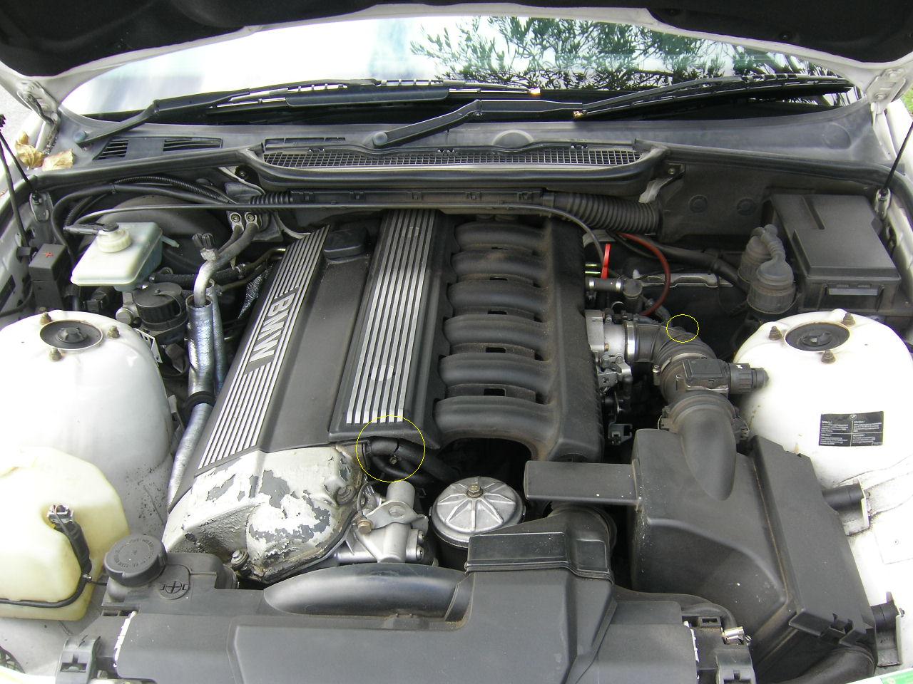 Bmw e36 idle valve cleaning #3