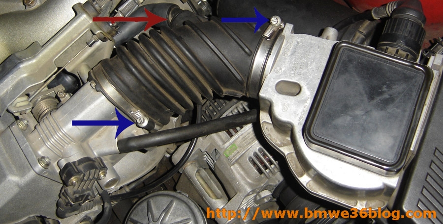 Bmw e46 318i icv location