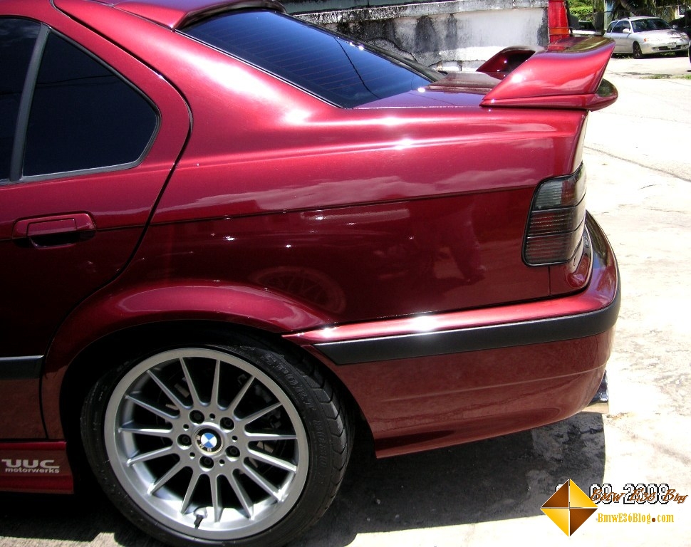 Bmw e36 lightweight spoiler #4