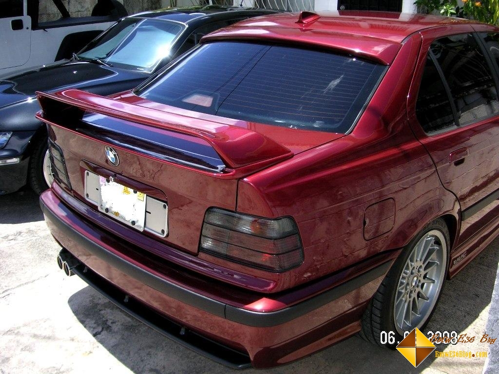Bmw e36 lightweight spoiler #6