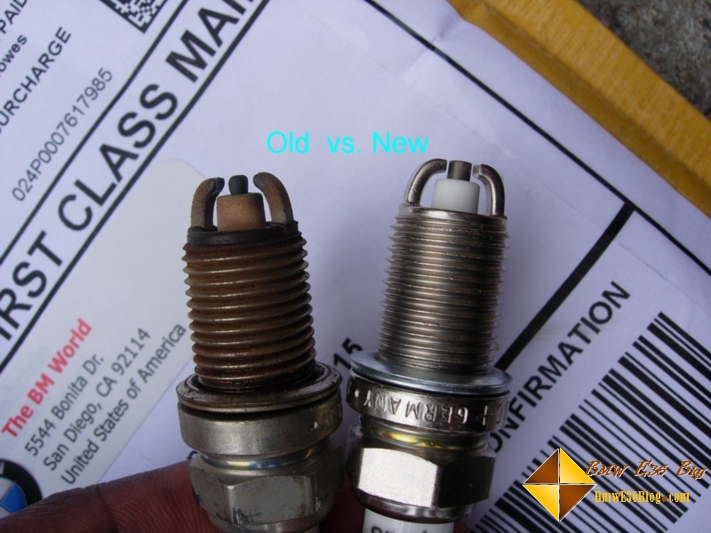Replacing Bmw E36 M42 M44 Spark Plugs Diy Blog Some Of Your Plug Holes May Be Covered In Oil And Look Like This When You Pull Them Out A Little Bit Should Fine For Now I