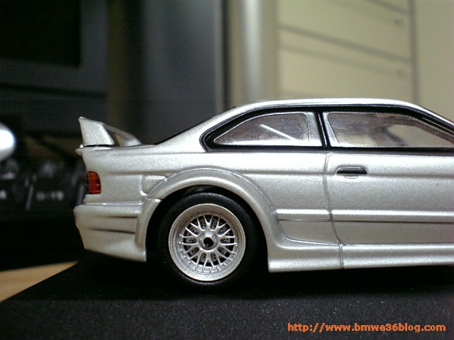 New BMW M3 GTR E36 model a toy this time