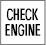 check engine emissions related systems
